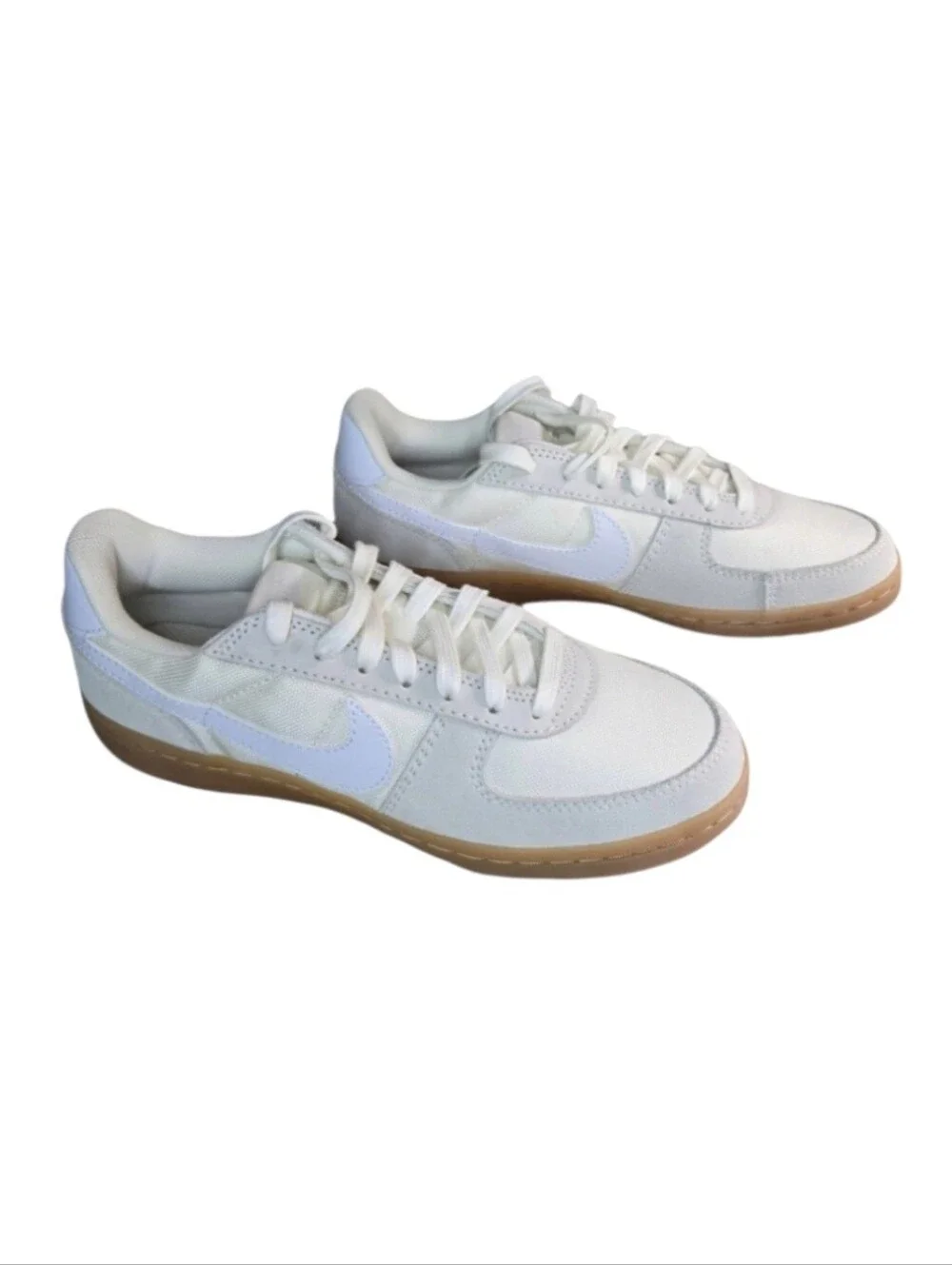 Nike Field General Sneakers in Pale Ivory, White and Gum, Size 6Y Big Kids NEW!